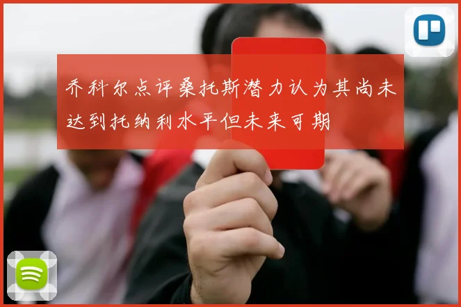 乔科尔点评桑托斯潜力认为其尚未达到托纳利水平但未来可期